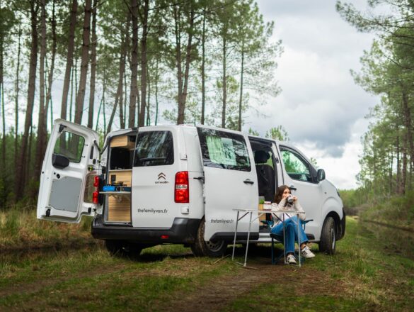 Staycation in a converted van: the paradox of your vacation